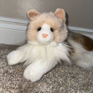 Douglas Stuffed Animal Plush Cat Kiki Ragdoll #284 Realistic Long Hair 17" EXC!